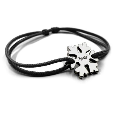 Silver Snowflake Bracelet