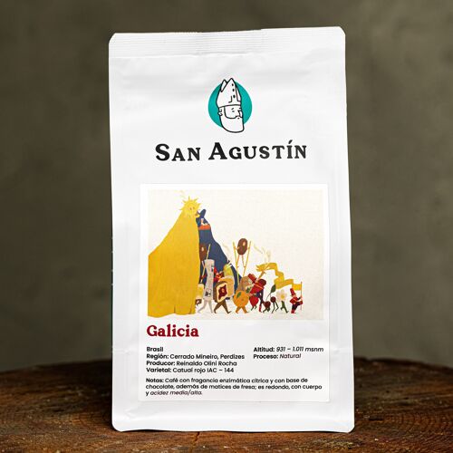 Café de Brasil. Finca Galicia , 250 g