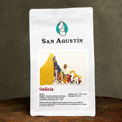 Brasilianischer Kaffee. Bauernhof Galizien, 250 g