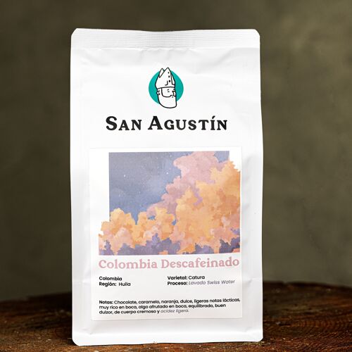 Café de Colomiba. Descafeinado , 250 G