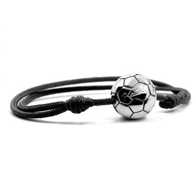 Silver Football Bracelet