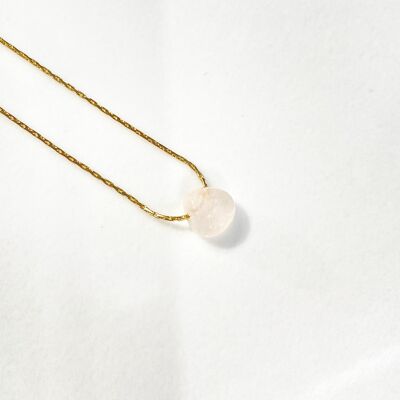 Fresh single pearl necklace