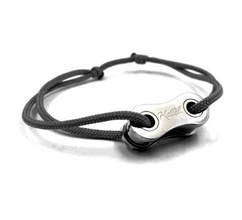 Bracelet Maillon Vélo Argenté