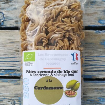 Pasta biologica al Cardamomo (semola di grano duro).