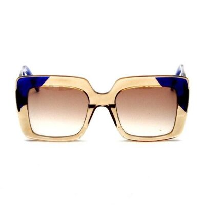 G59 - Gustavo Eyewear - Translucent Blue and Beige