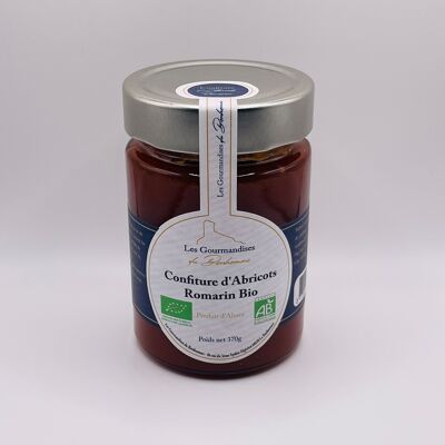 Organic apricot rosemary jam 370g