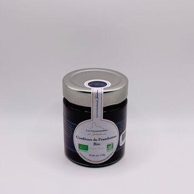 Bio-Himbeermarmelade mit Kernen, 170 g