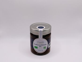 Confiture de rhubarbe bio 170g 1