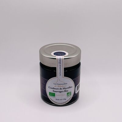 Organic wild blueberry jam 170g