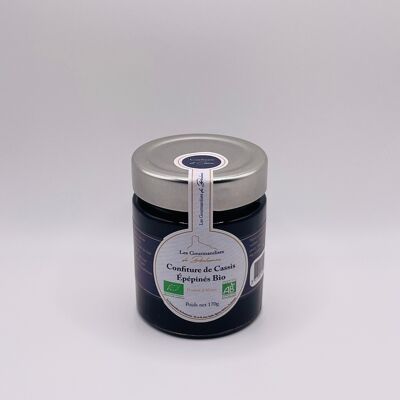 Marmellata di ribes nero con semi bio 170g