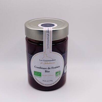Organic strawberry jam 370g