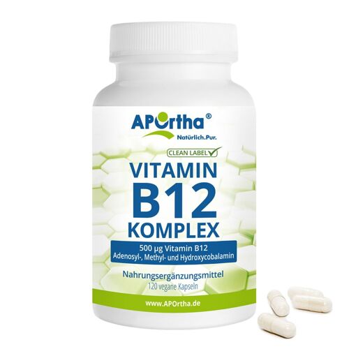 Vitamin B12 Komplex - 120 vegane Kapseln