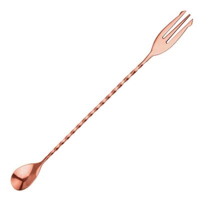 Nordicbar Trident Bar Spoon 30 cm Copper