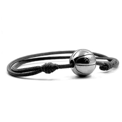 Silver Basketball Bracelet