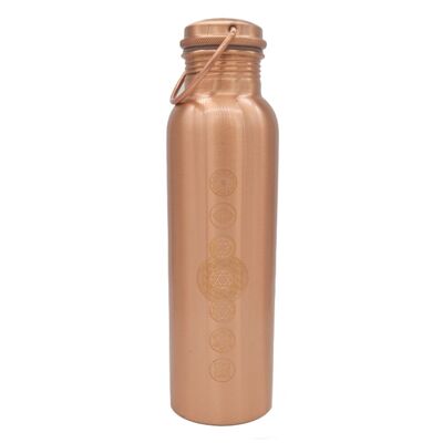 Copper Bottle Copper Chakras 100%