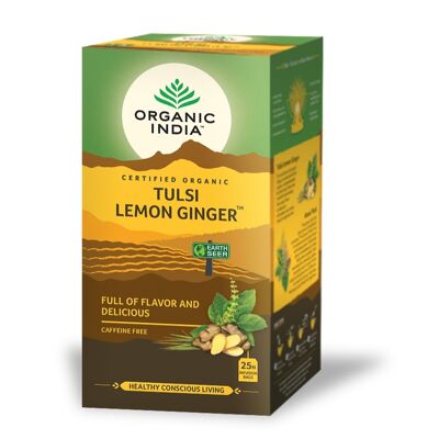 Tulsi Lemon Ginger 25 bolsitas