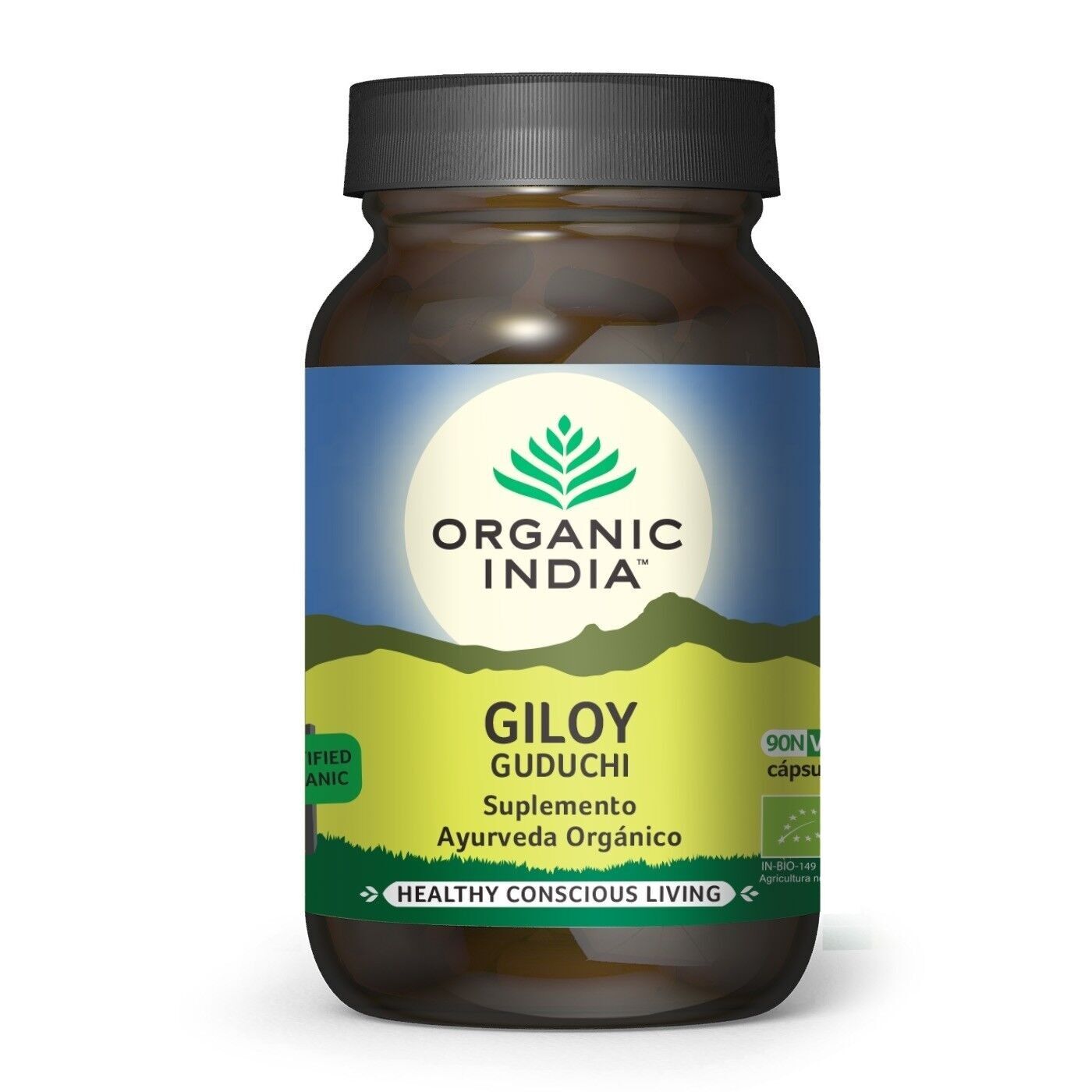 Giloy Guduchi Orgánico 90 cápsulas