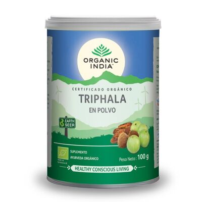 Organic Triphala Powder Tin 100g