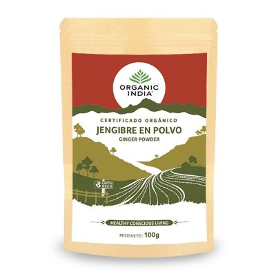 Jengibre en Polvo Orgánico 100g