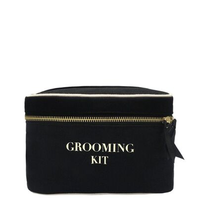 Grooming Kit Box, Black