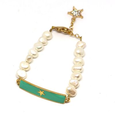 Pulsera de perlas de agua dulce FAR WEST