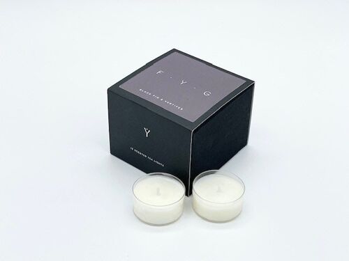 Black Fig & Vetiver Scented Tea Lights