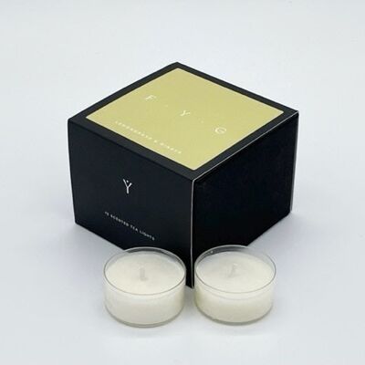 Lemongrass & Ginger Scented Tea Lights