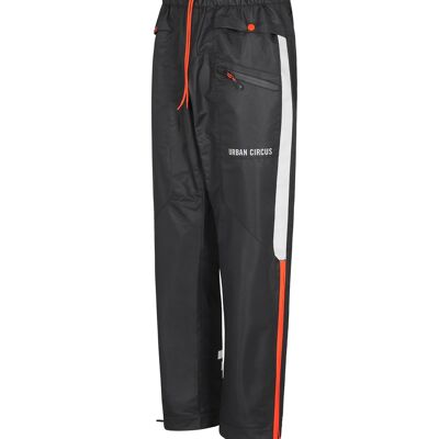 Rain Pants 🌧️ iyuc Black | Neon red