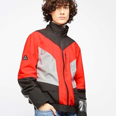 Reversible jacket ucrr2 2 Neon red | Black