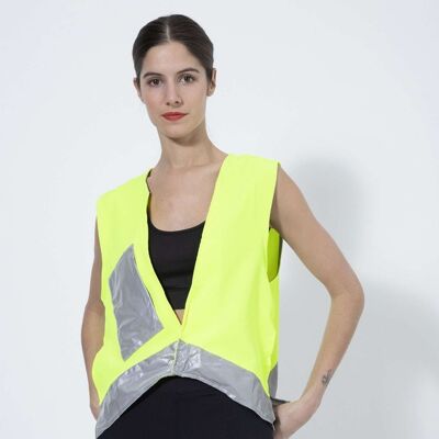 le-bender-fluorescent-reflective-vest Fluorescent yellow