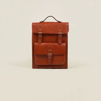 ALPHONSE LEATHER BACKPACK Honey