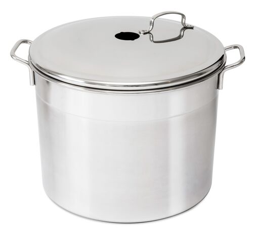 Bouilleur 6 Bocaux / Traiteur 24L - Inox - Avec colonne intérieure et 6 ressorts | GUILLOUARD