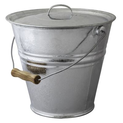 28cm 10L galvanized bucket with lid