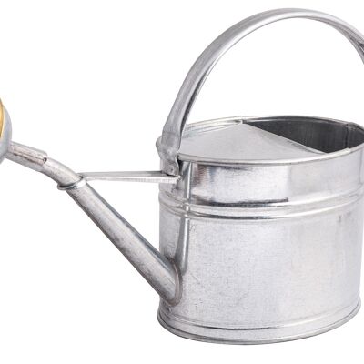 oval watering can 1.75 L galvanized steel