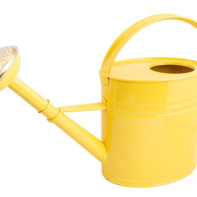 oval watering can 4L lemon yellow