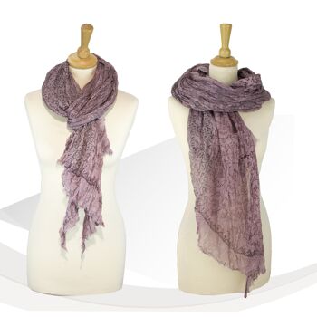 Écharpe d'hiver Sunsa 3er, grand foulard / écharpe en 100% modal 4