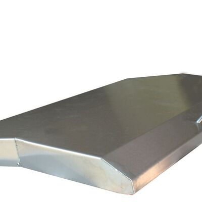 STAINLESS STEEL COVER FOR PLANCHA IBAÑEZ 2 BURNERS