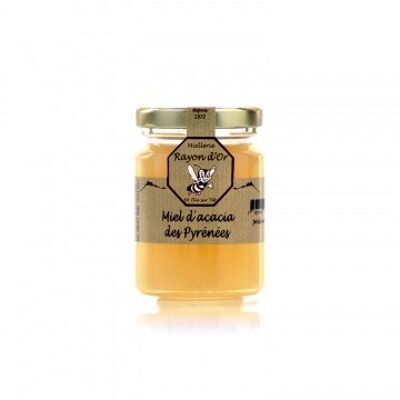 Miel d'acacia des Pyrénées 125g