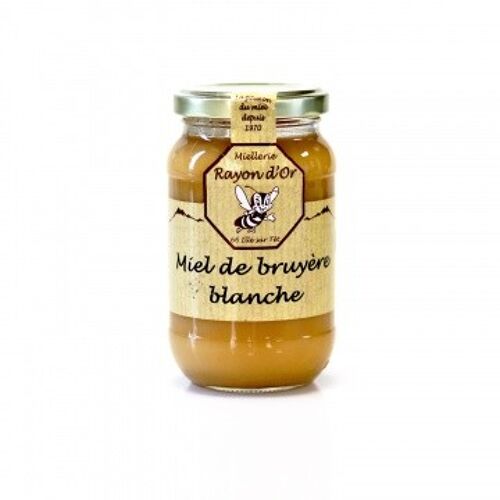 Miel de bruyère blanche du Roussillon 350g
