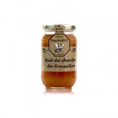 Thistle honey from Roussillon 350g