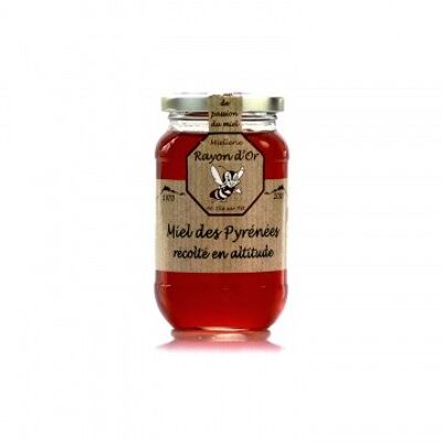 High mountain honey from the Pyrenees 350g