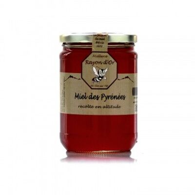 High mountain honey from the Pyrenees 750g