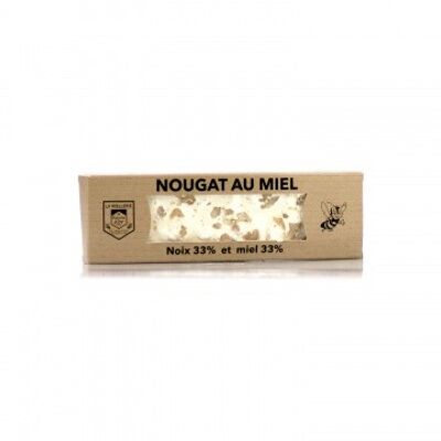 Catalan nougat with walnuts and honey