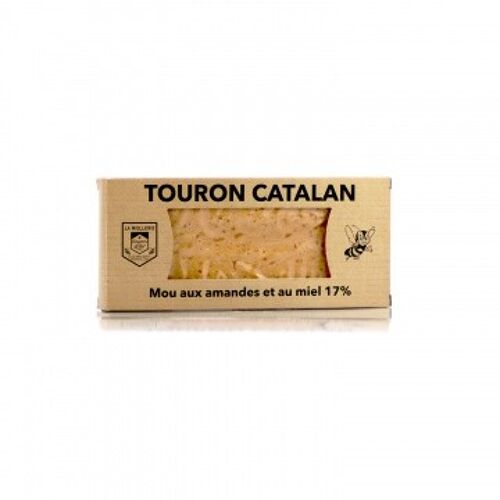 Touron mou aux amandes et au miel 250g