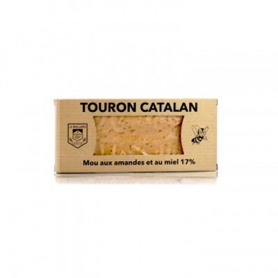 Soft turrón with almonds and honey 250g