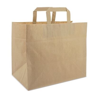 FOOD PAPER BAG 26 X 25 X 17 CM