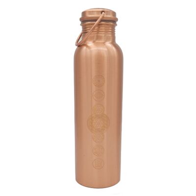 Copper Bottle Copper Chakras 100%