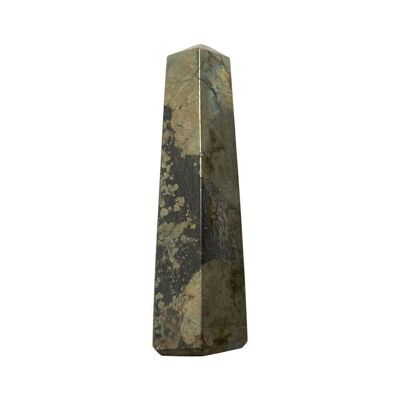 Obelisk Tower, 8-10cm, Pyrite