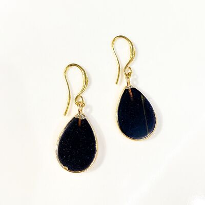 Lady Black Earrings