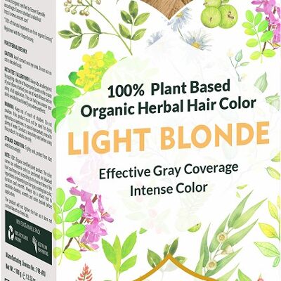 Teinture biologique végétale Blond clair Cultivator's 100 gr. écocert